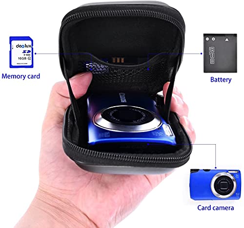 Snug Fit Black Camera Case Compatible with Canon PowerShot ELPH
