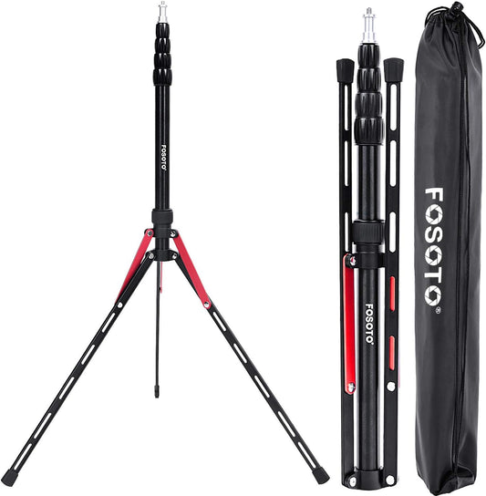 FOSOTO 7.2ft Aluminum Alloy Light Stand with Carry Bag