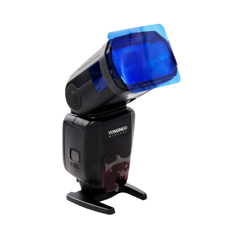 fosoto 20 件闪光灯彩色凝胶滤镜适用于佳能尼康索尼永诺数码单反相机闪光灯配件摄影棚照明