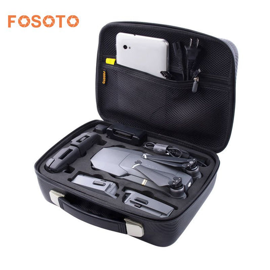 fosoto DJI Mavic Pro 保护套 无人机包 适用于 DJI Mavic Pro EVA 硬质便携包 单肩可折叠便携式遥控器盒