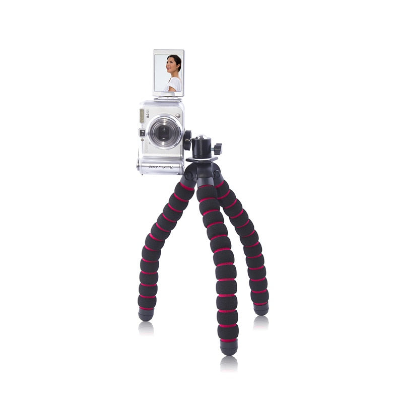 fosoto Large Octopus Gorillapod Digital Camera Smartphone Mini Tripod Stand Flexible Grip& Mount Ball Head For Gopro Nikon DSLR