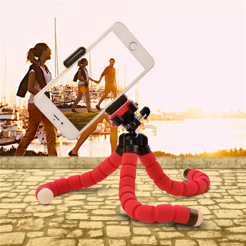 fosoto Octopus 迷你便携式灵活移动迷你三脚架 Gorillapod 适用于 iPhone 6 7 GoPro 佳能尼康索尼相机和球形云台