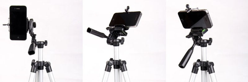 Fosoto Flexible profesional portátil de aluminio cámara Digital mini trípode soporte para Canon Nikon D7100 D90 D3100 Sony DSLR iphone