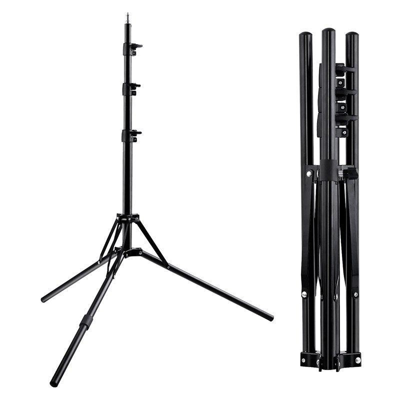 fosoto RL-12 photographic lighting 42W 5500K 180 LED Dimmable Camera Photo Studio Phone Photography Ring Light Lamp&Tripod Stand