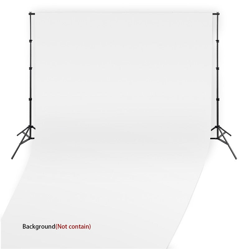 Fosoto 2,6*3m marco de fondo de estudio fotográfico trípode plegable soporte marcos de fondo para estudio de vídeo accesorios fotográficos y bolsa