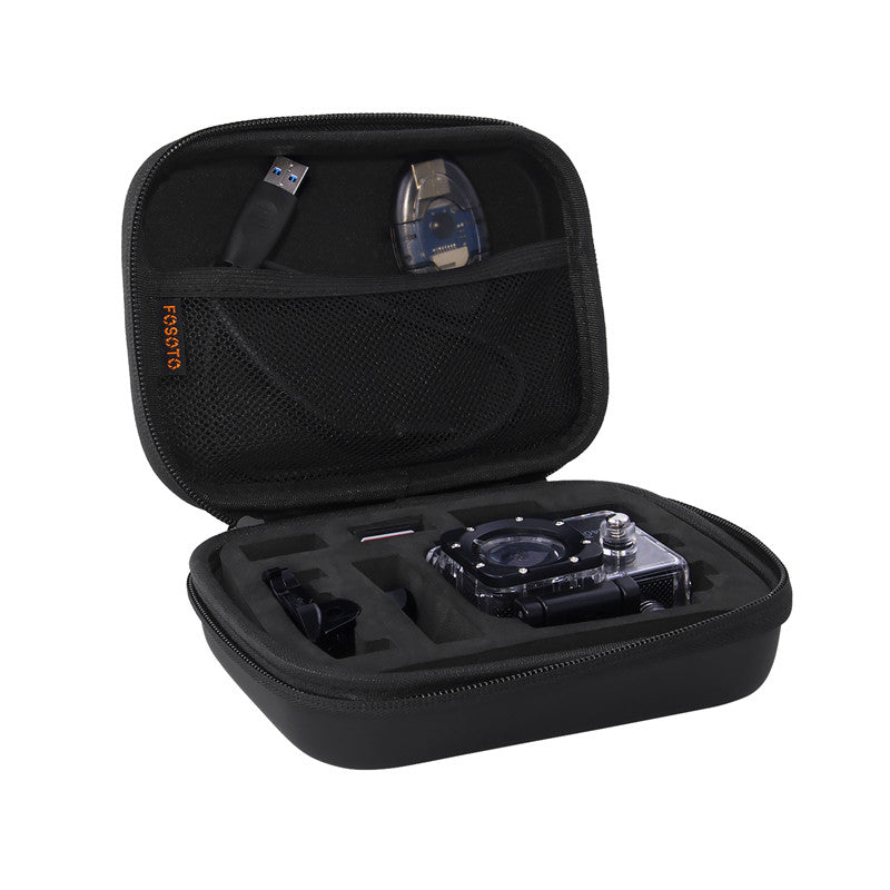 fosoto EVA 数码小米相机包保护套收纳硬包防水保护套适用于 Gopro Hero 5 4 3+ 3 2 1 和小米运动相机