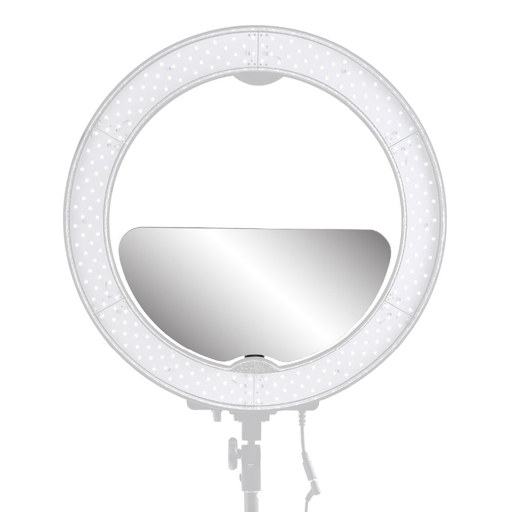 fosoto Ring Light Accessories Moon Mirror For Rl-18 Rl-188 and other 18 inch Makeup Lamp